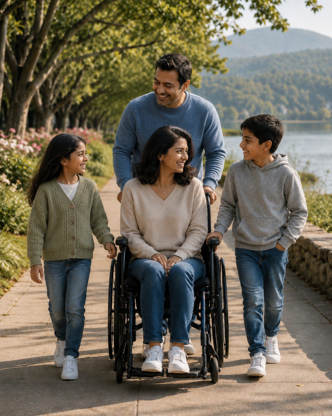 ErgoSteel self-propelled steel wheelchair